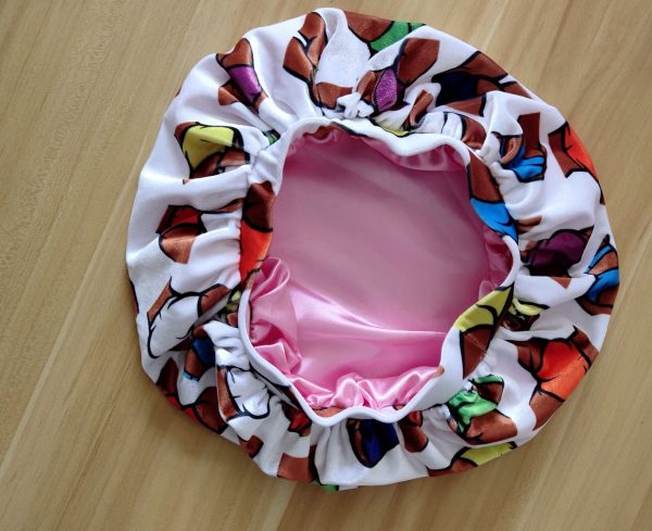 Pink Silk Lining Bonnet