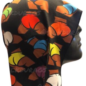 Silk DuRags A$$tastic DuRag (Black)
